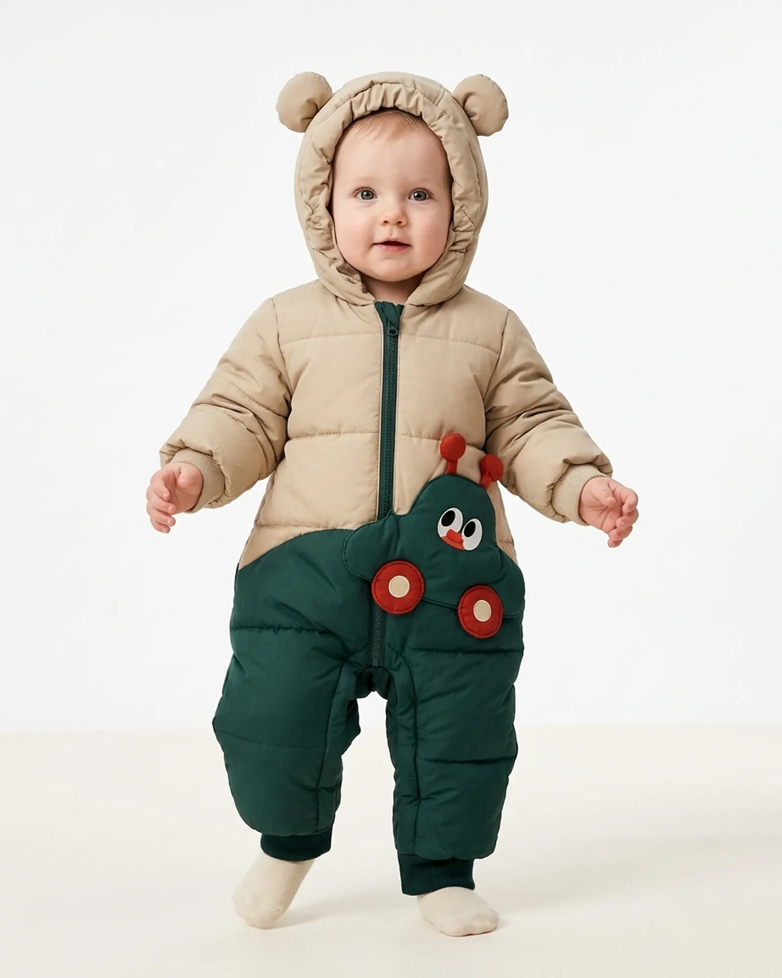 Combinaison Petite Voiture — Kaki