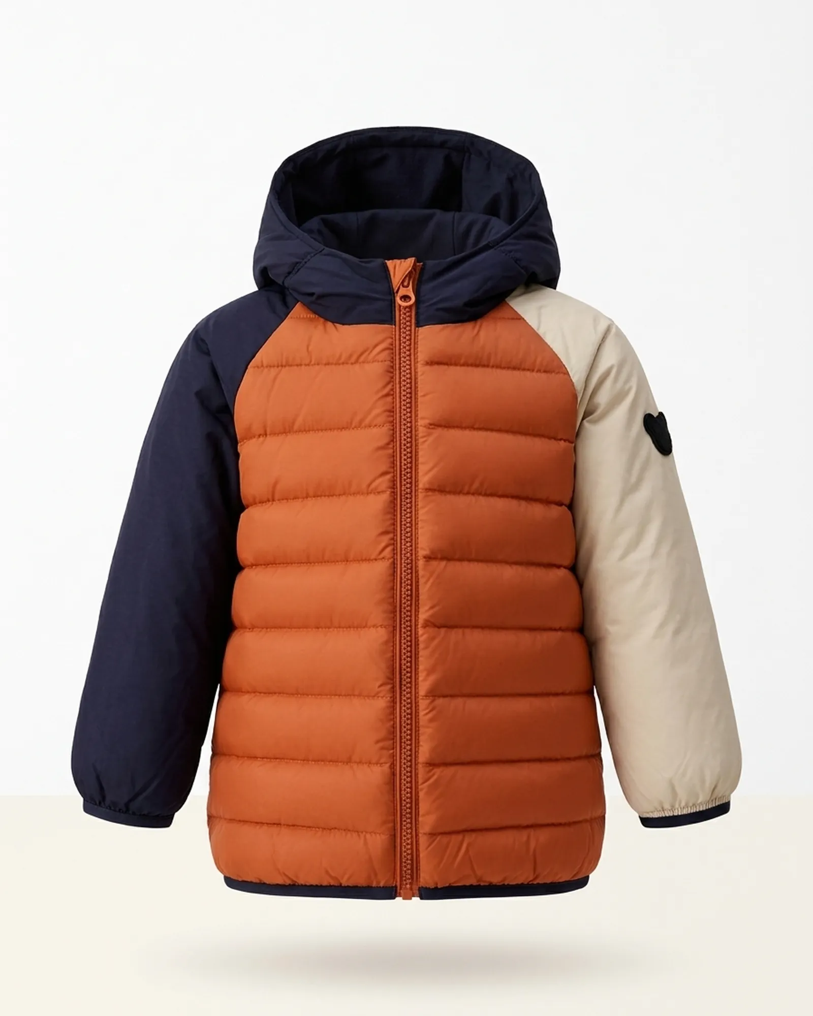Doudoune urbaine color-block — Produit seul